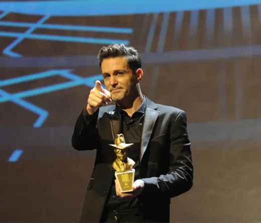 Axel recibi en la noche de ayer el mximo galardn de los premios Carlos Gardel.